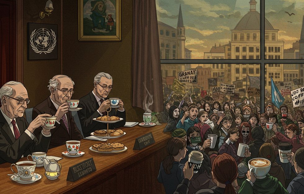 UN is a Tea Party in a Coffee World