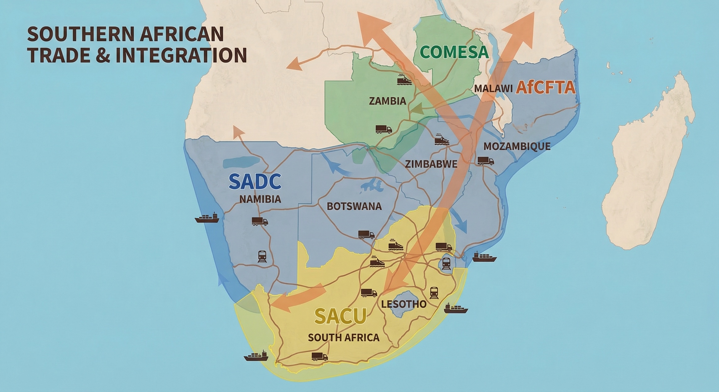 Gam 026 Southern Africa'S Role In Regional Trade Agreements